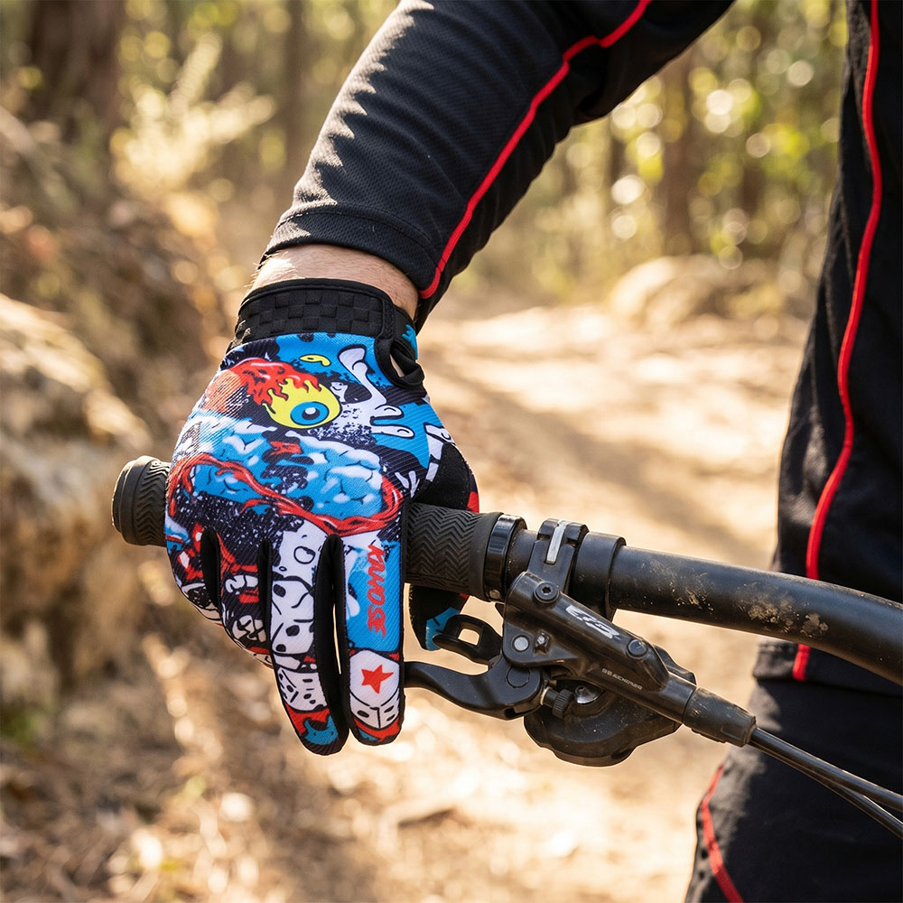 Mountain Biking Gloves - FASTGOOSE Summer Off-road Breathable Moto Gloves