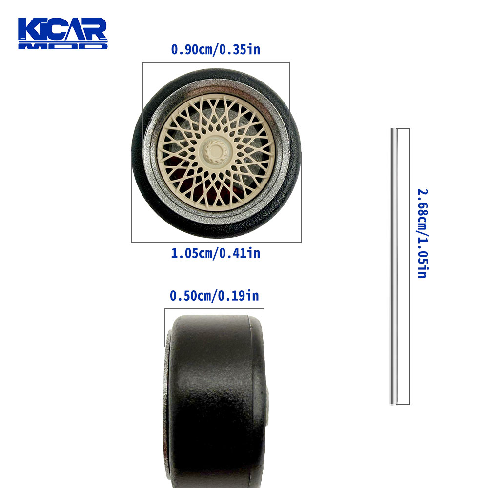 1/64 Model Car Wheels with Rub - Tire Insert Foam review and price