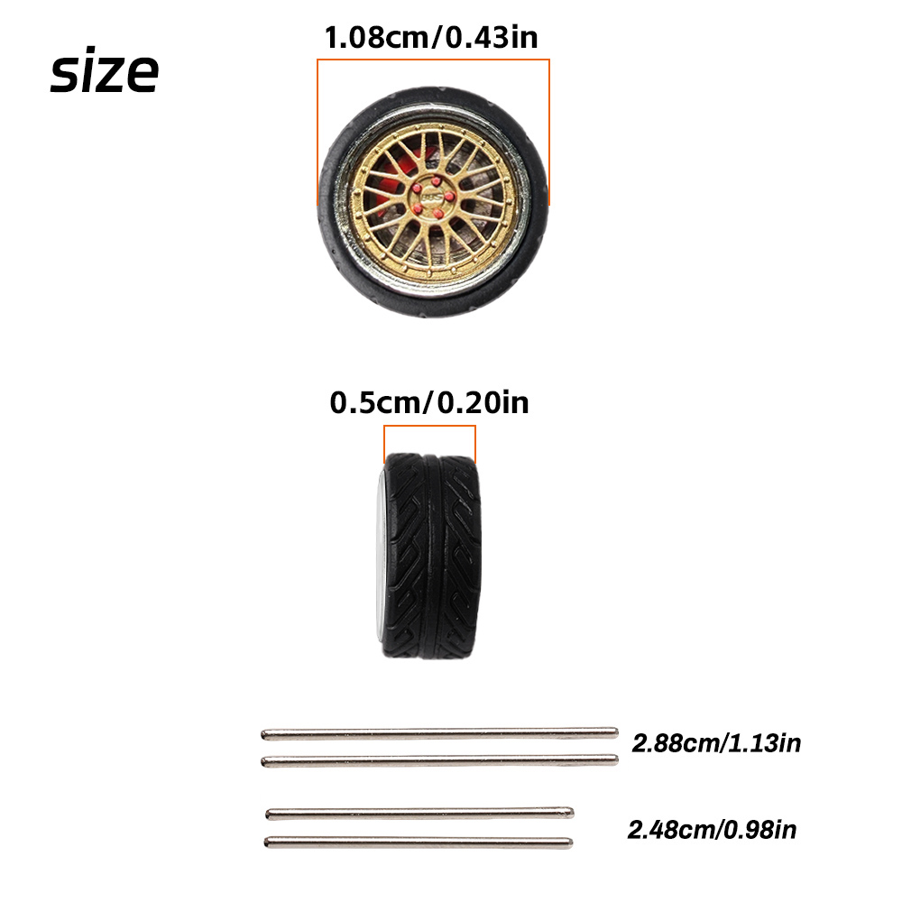 1/64 BBS LM Alloy Model Wheels - Tire Insert Foam review and price