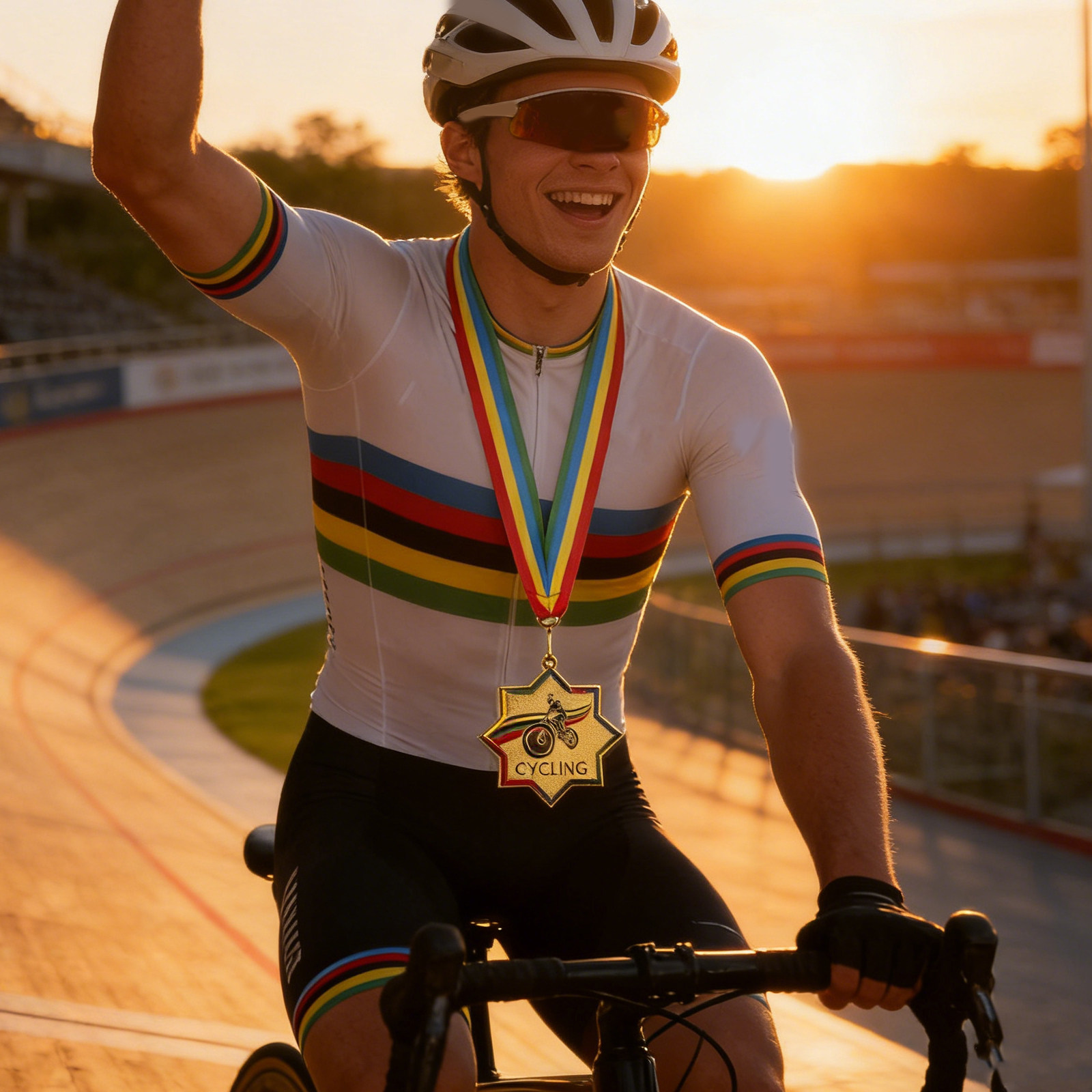 Metal Cycling Race Medal Zinc  - Mountain Biking Events review and price
