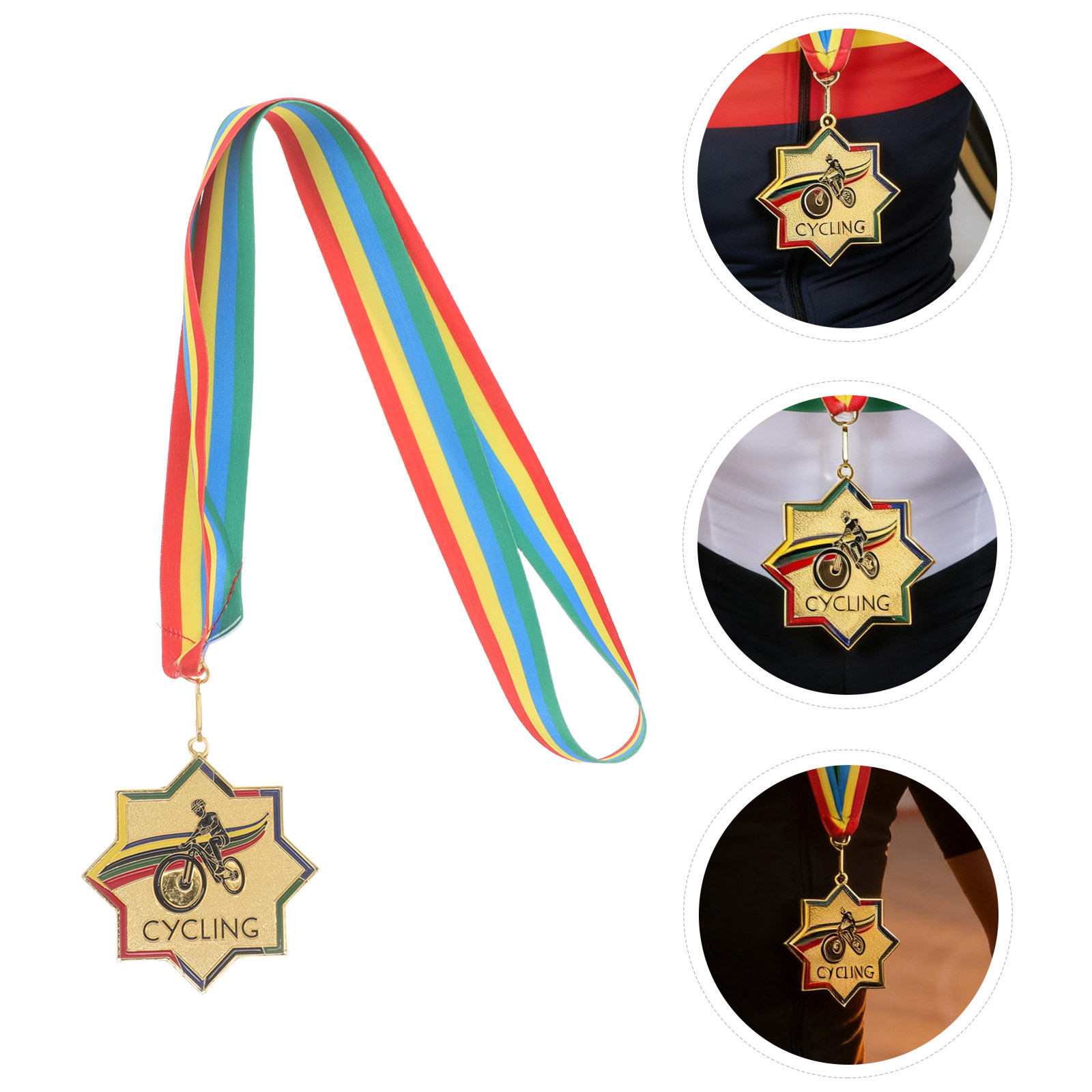 Metal Cycling Race Medal Zinc  - Mountain Biking Events review and price