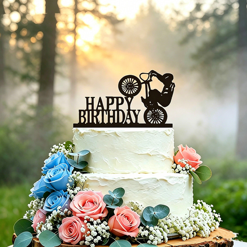 Custom Bicycle Birthday Cake T - Mountain Biking Events review and price
